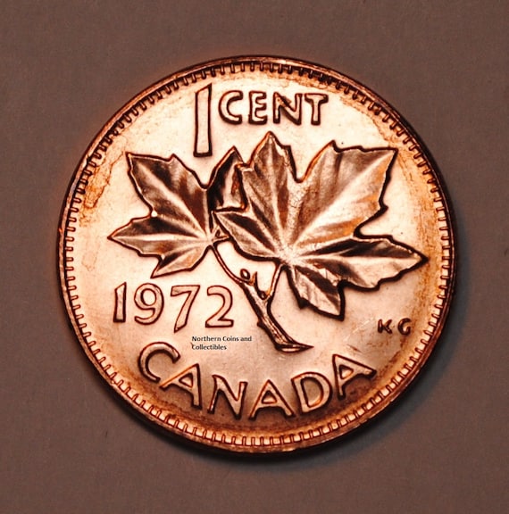 1972 1 Cent Canada Copper Nice Uncirculated Canadian Penny BU Etsy Canada 1972-1-cent-canada-copper-nice-uncirculated-canadian-penny-bu-etsy-canada