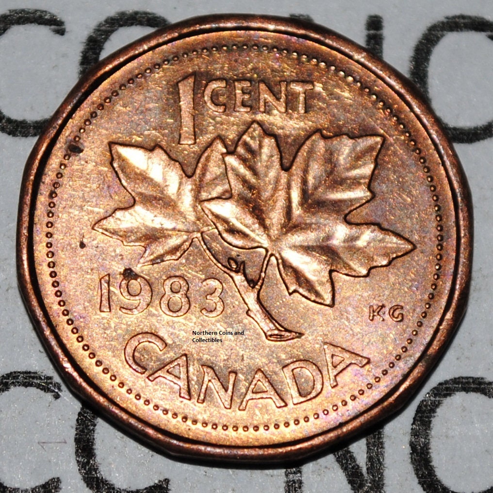 1983-PL Proof-Like Penny 1 One Cent 83 Canada/Canadian BU Coin UNC Un-Circulated