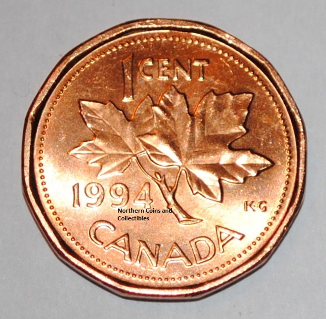 Coins and Canada - 1 cent 1994 - Proof, Proof-like, Specimen, Brilliant  uncirculated