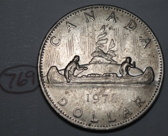 Canada 1978 Proof Like Voyageur Nickel Dollar!!