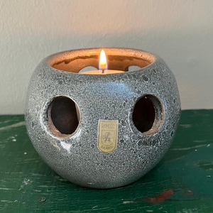 Vintage Rimac Baarn Crocus Pot: Dutch Earthenware Bulb Forcing Vessel