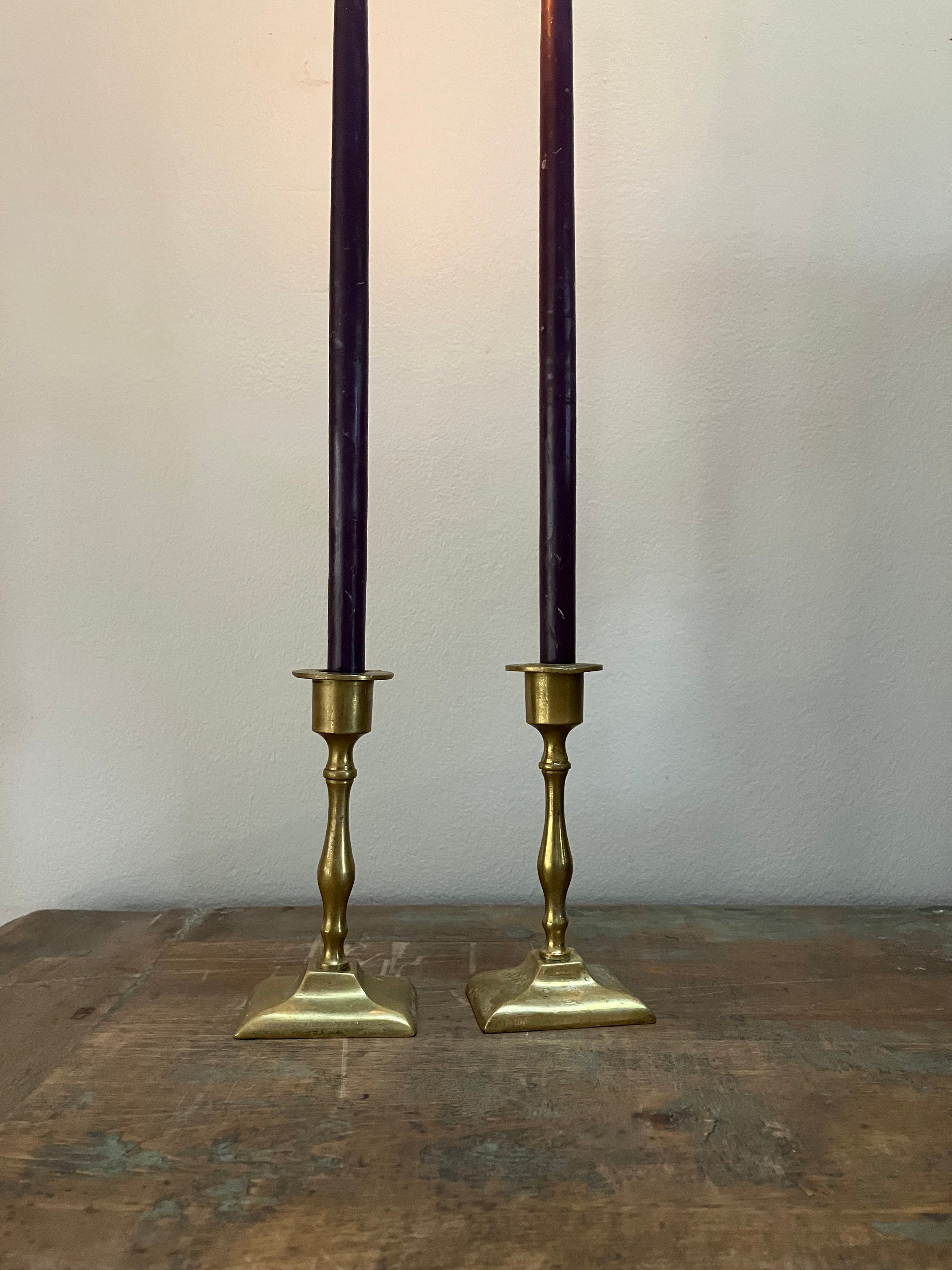 Brass Antique Candle Holder 