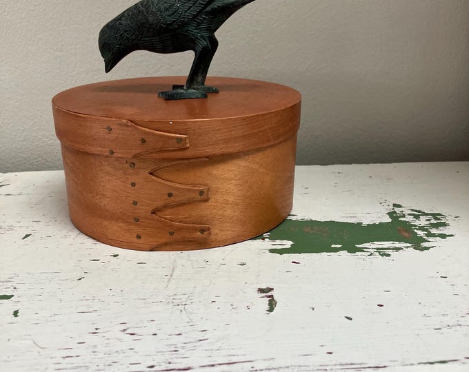 Vintage Shaker Box | Round Wood Box | Shaker Storage Box | Small Box ...