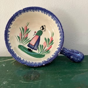 Vintage Quimper: Earthenware from France