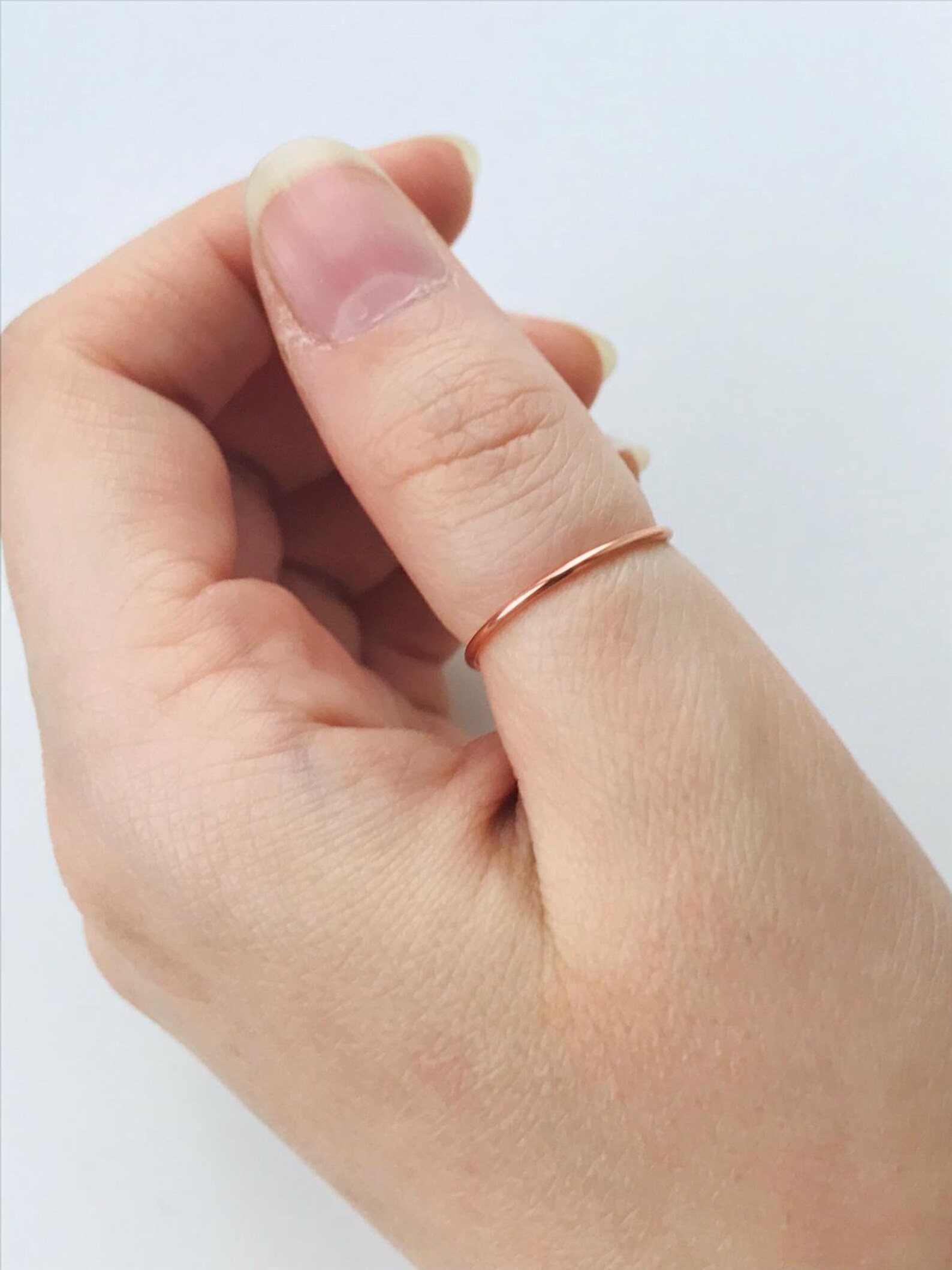 1 mm adjustable Thumb rings for women knuckle rings midi Etsy