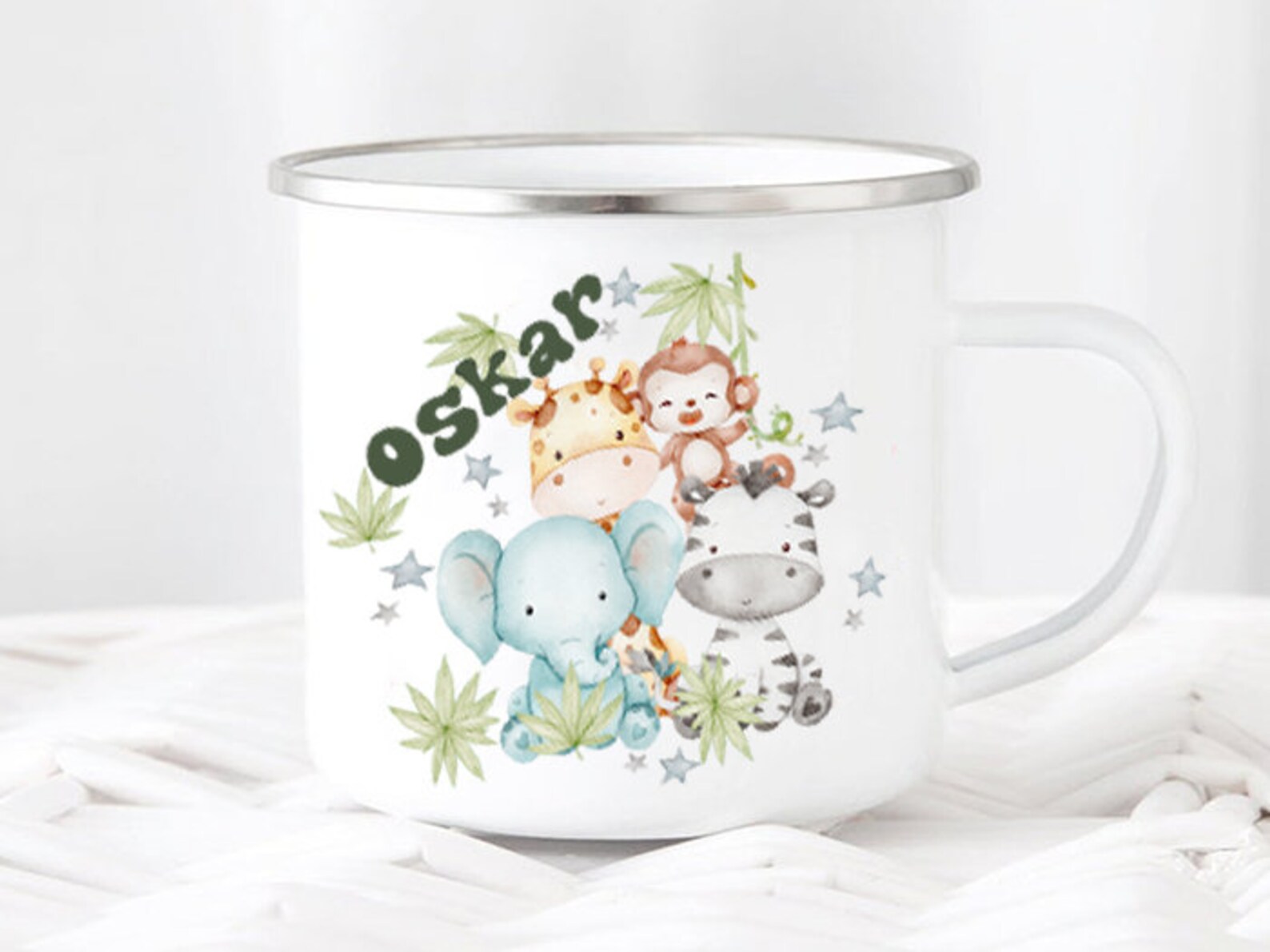 safari themed mug