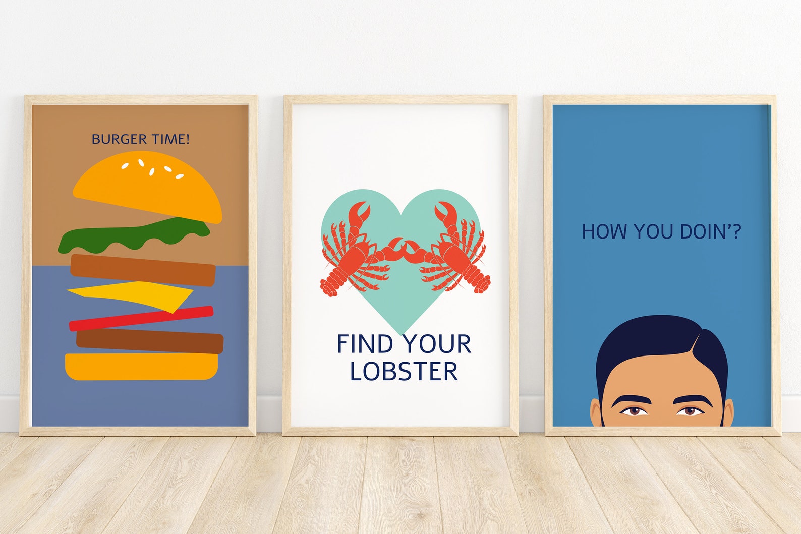 Friends Poster Prints Wall Art Friends TV Show Wall | Etsy