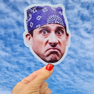 Prison Mike Sticker, Michael Scott Sticker, The Office Sticker, Michael Scott Meme Sticker, The Office Meme, Prison Sticker, Mike Scott