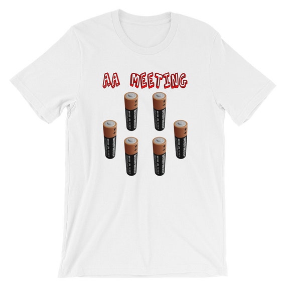 AA Meeting Alcoholic Anonymous Funny Double A Battery Drinking - Etsy AA Meeting Alcoholic Anonymous Funny Double A Battery Drinking - Etsy
