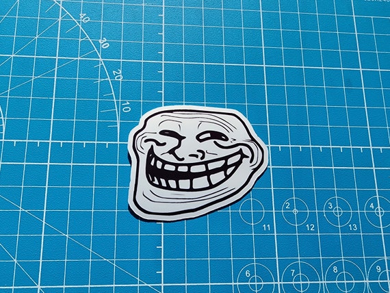 Troll Face Meme Sticker