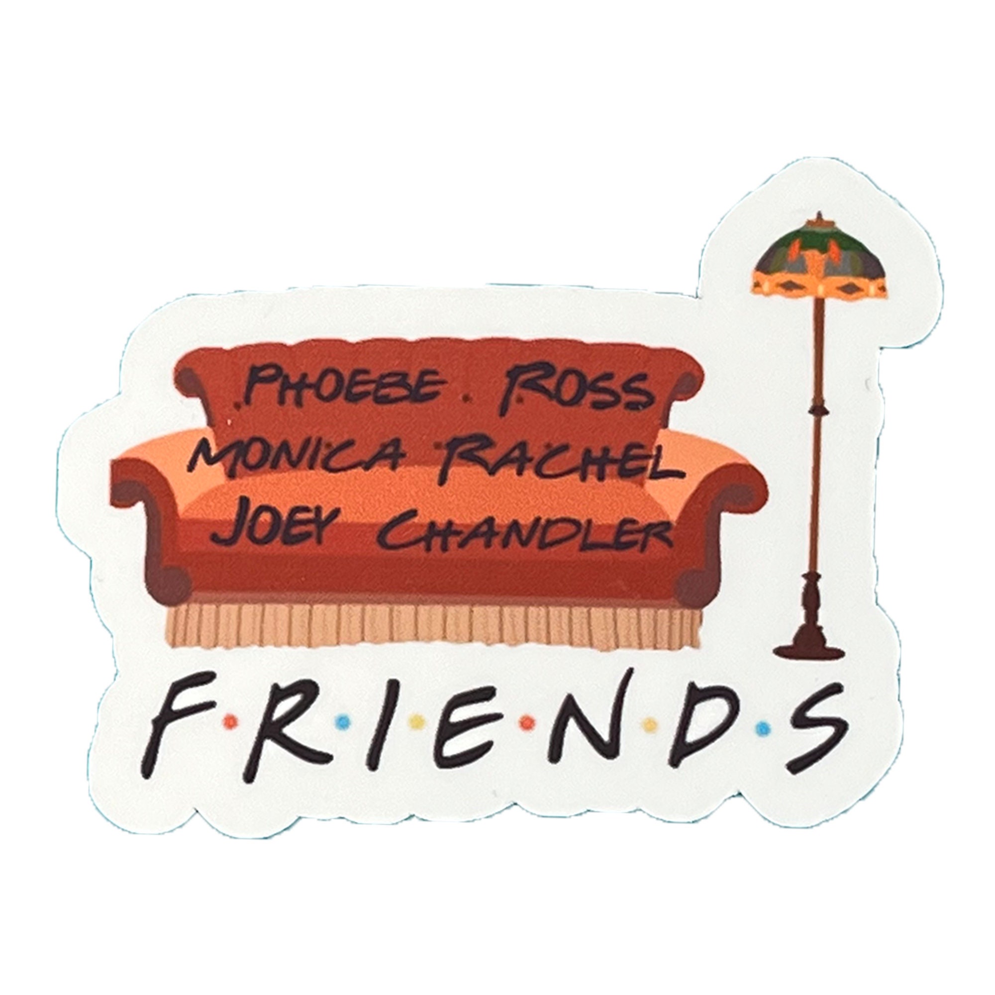 LEVLO Friend TV Show Rachel & Ross & Phoebe & Joey & Monica & Chandler