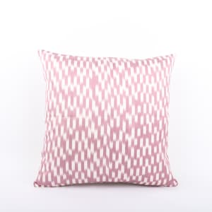 16x16 Geometric Pillow, Ikat Throw Pillow, Lumbar Pillow Cover, ikat Pillow Cover, Handmade Pillow, Unique Pillow