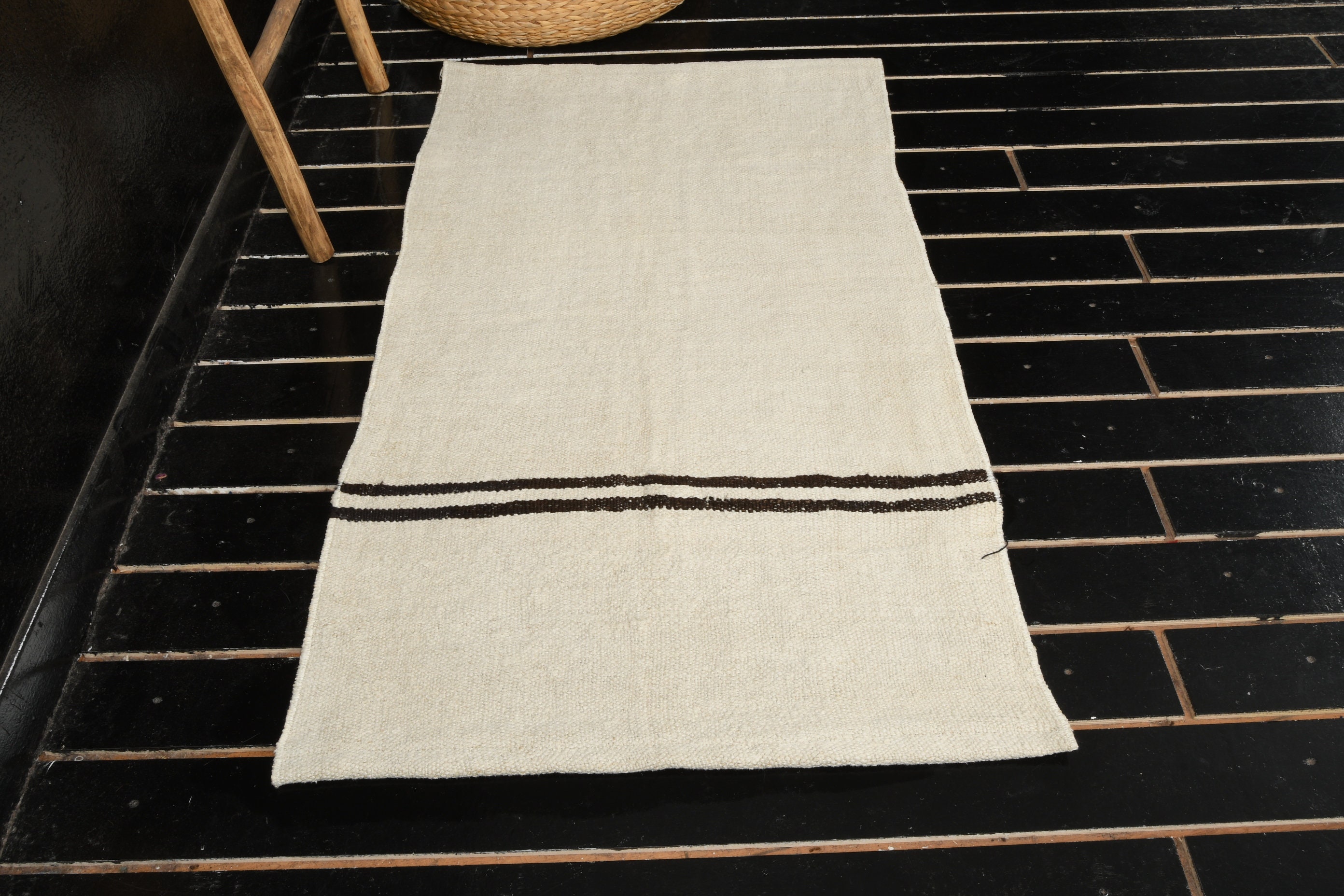 Small Size Rug 2.4 ft x 4 ft 71x123 cm Hemp Handwoven Rug Etsy
