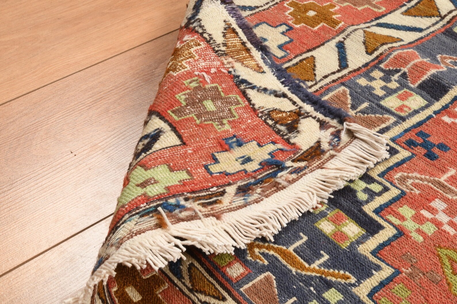 Turkish Rug 3.3 ft x 6.4 ft 100x195 cm Vintage Rug Free Etsy