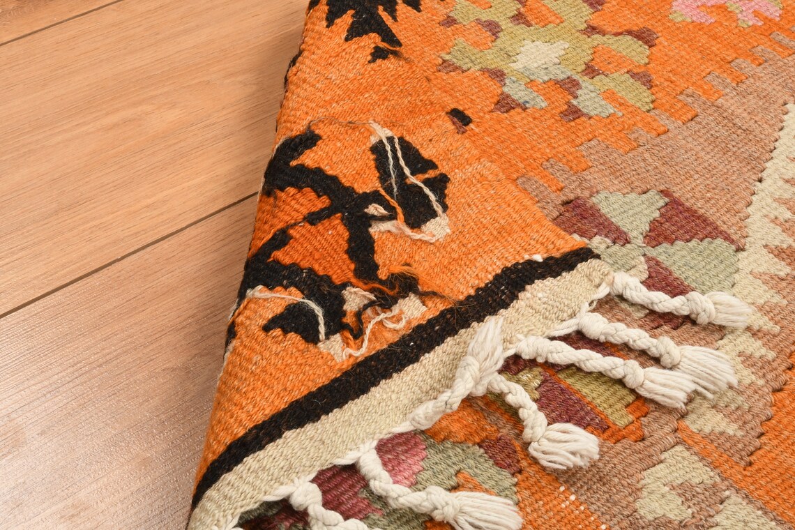 Ethnic Rug 2.11 ft x 4.2 ft 90x128 cm Turkish Rug Free Etsy