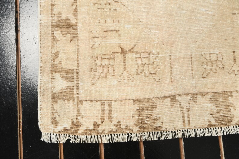 Home Decor Rug Decorative Area Rug 2.6 ft x 4.6 ft 77x137 cm Vintage Rug Turkish Carpet Rug Bohemian Carpet Kitchen Wool Rug