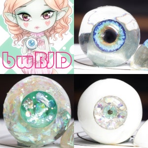 BJD Doll Urethane Eyes &quot;Oddities&quot;