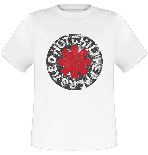 red hot chili peppers distressed tee