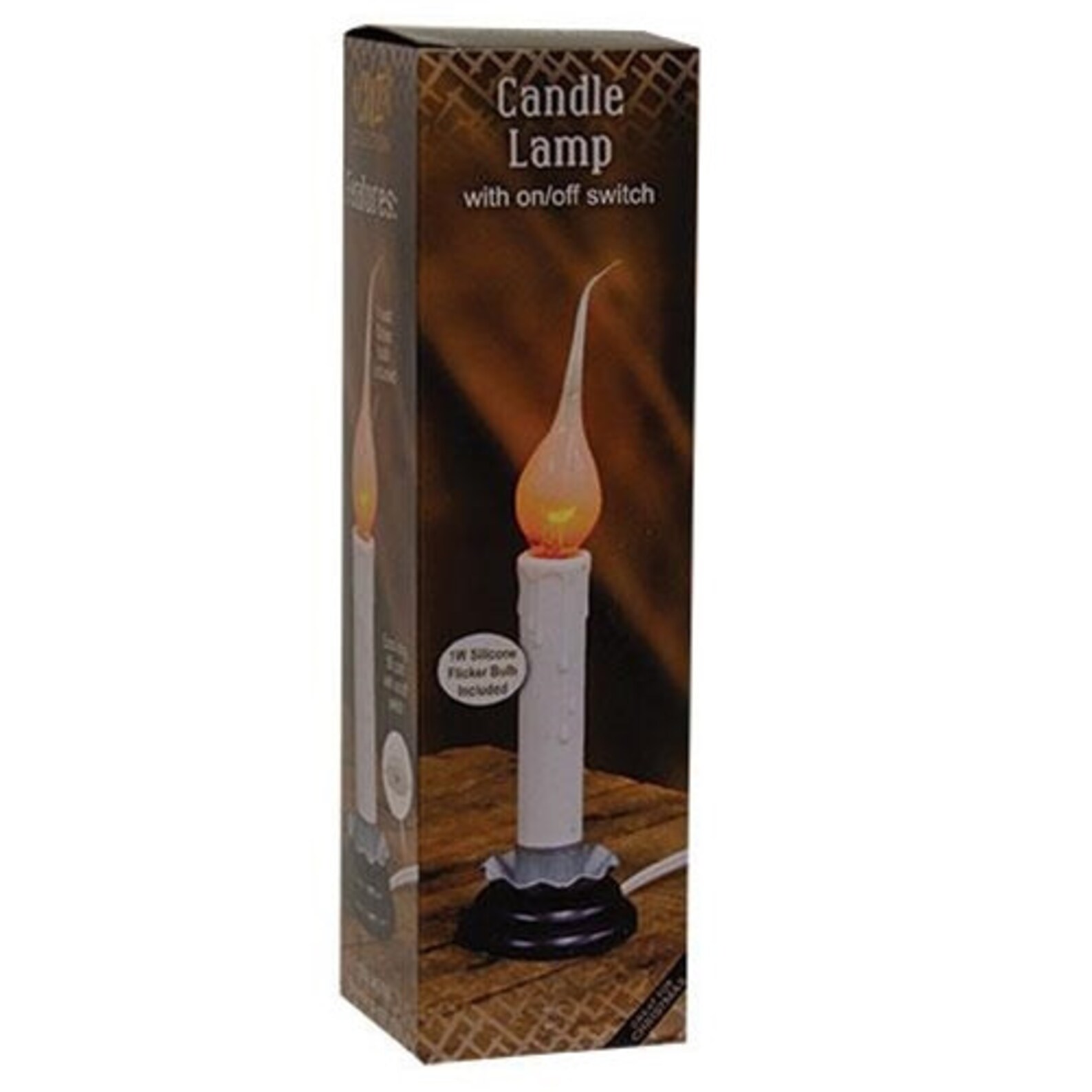 White Electric Candle Lamp / Night Light 5
