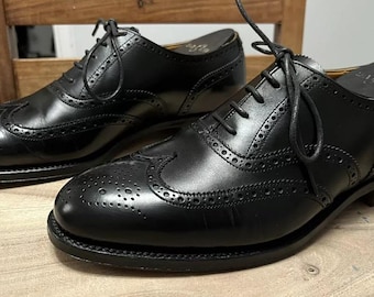11.5 D Crocket & Jones Brooks Brothers Leather Oxford Dress 