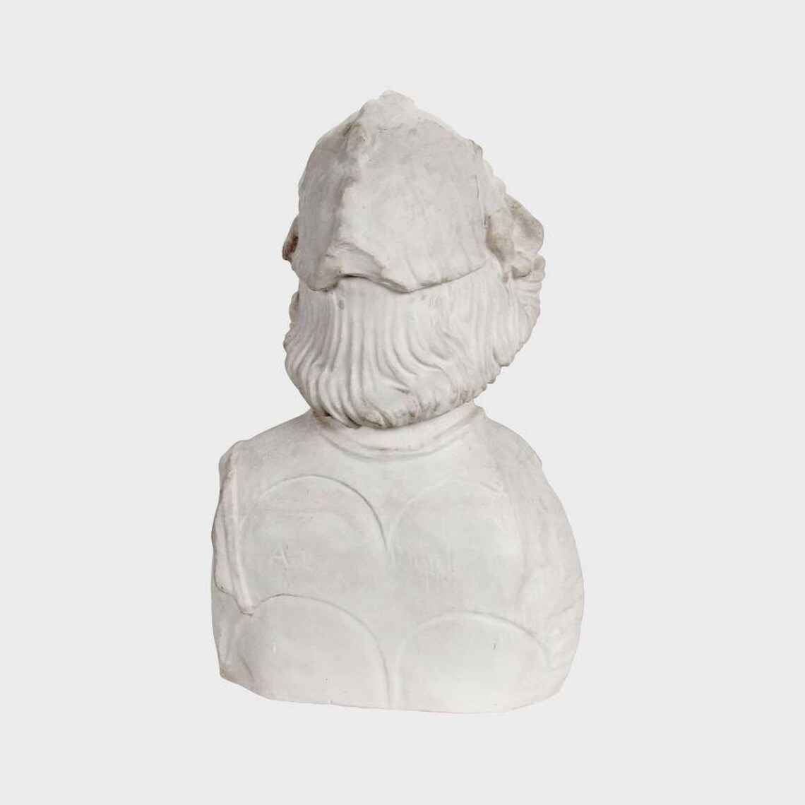 Bust of Antonio Pollaiolo in Plaster. Twentieth century Etsy