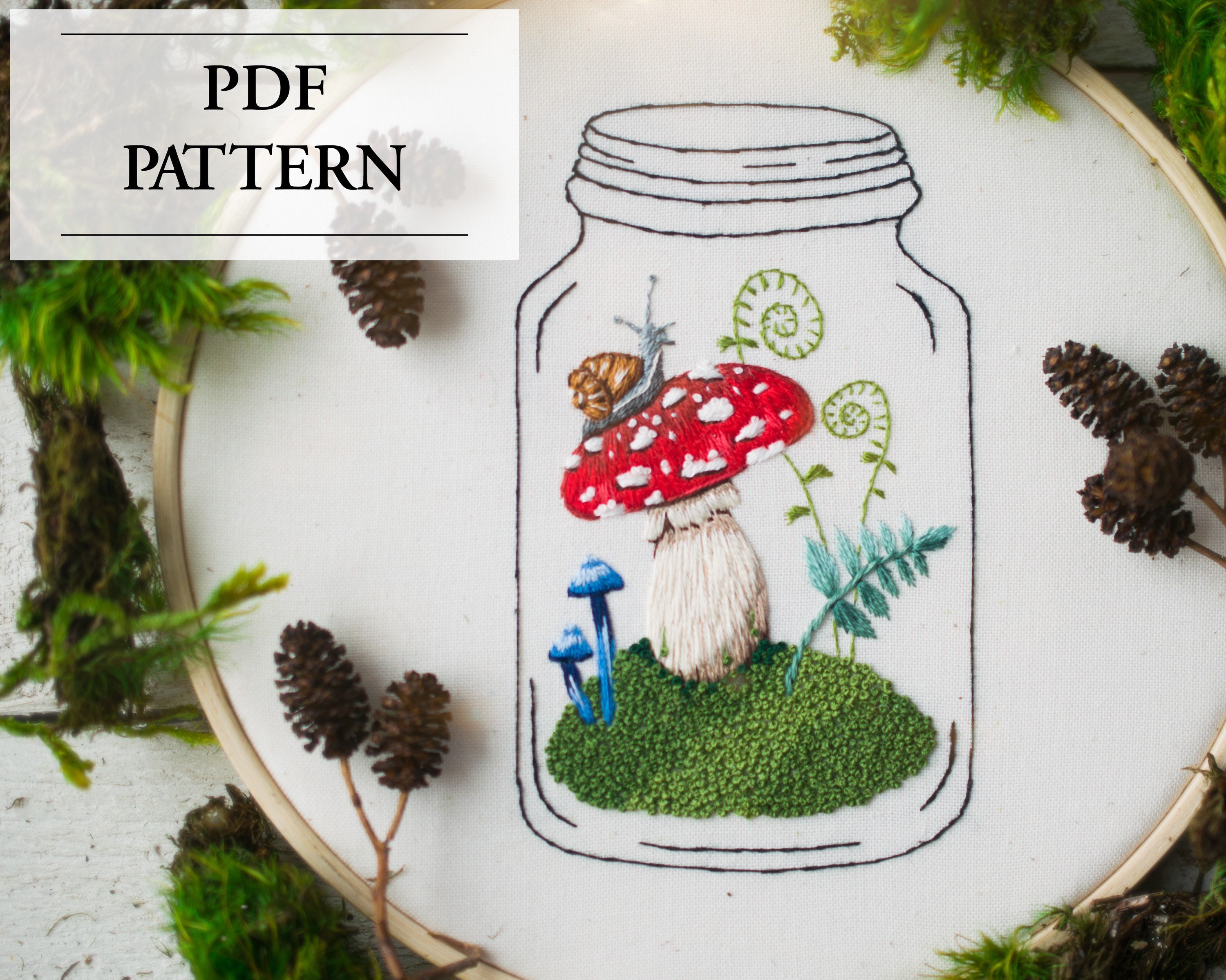 Kits & How To PDF embroidery guide thread painting digital hand