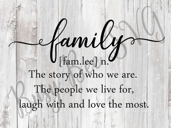 Download Family Definition Svg Home Sign Svg Family Sign Svg Etsy