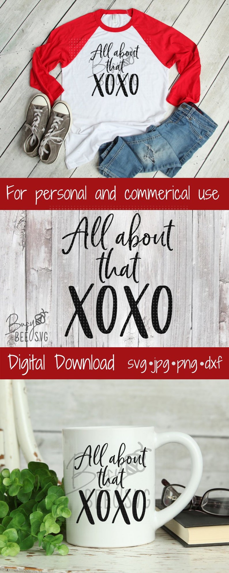 Download All About That XOXO Svg Xoxo SVG Valentine's SVG | Etsy