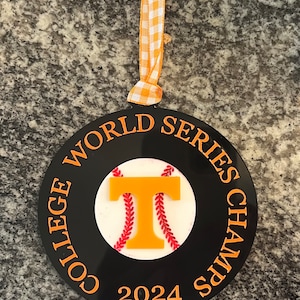 Tennessee NCAA College World Series kampioenen, Tennessee First NCAA Championship, College herenhonkbal kampioenen 2024. UT honkbal, ut auto charme