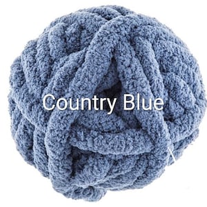 Chunky Chenille Yarn, Arm Knitting, 36 Colors, 26 Yards (300grams) image 9
