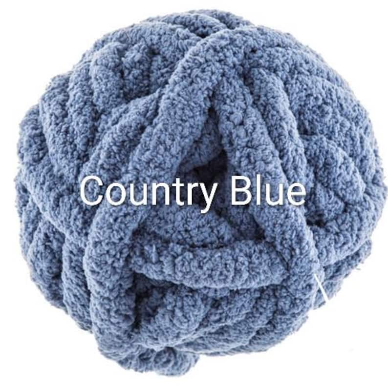 Chunky Chenille Yarn, Arm Knitting, 36 Colors, 26 Yards (300grams) image 9