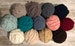 New Colors! 41 COLORS AVAILABLE, Chunky yarn, Arm Knitting Yarn, Chunky Chenille Yarn, Chunky Vegan Yarn, Chunky  Knit, Black Yarn 