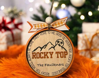 Tennessee Vols Ornament, Rocky Top Ornament