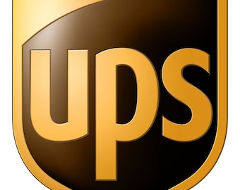 Upgraded UPS shipping!
