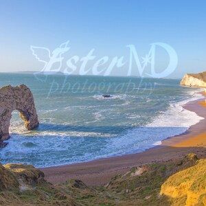 Sunny day at Durdle Door, Jurassic coast, Dorset/fine art print/photo print/canvas/photography