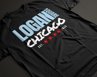 Chicago Shirt - Logan Square Chicago Pride • Various Colors • Short-Sleeve Unisex T-Shirt