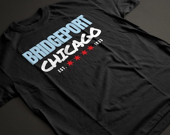 Chicago Shirt - Bridgeport Chicago Pride • Various Colors • Short-Sleeve Unisex T-Shirt