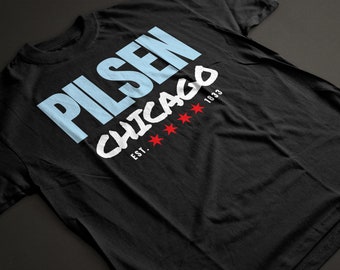 Chicago Shirt - PILSEN Chicago Pride • Various Colors • Short-Sleeve Unisex T-Shirt