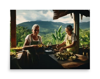 La Cocina Boricua • Poster Print