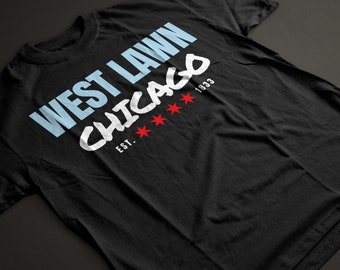 Chicago Shirt - WEST LAWN Chicago Pride • Various Colors • Short-Sleeve Unisex T-Shirt