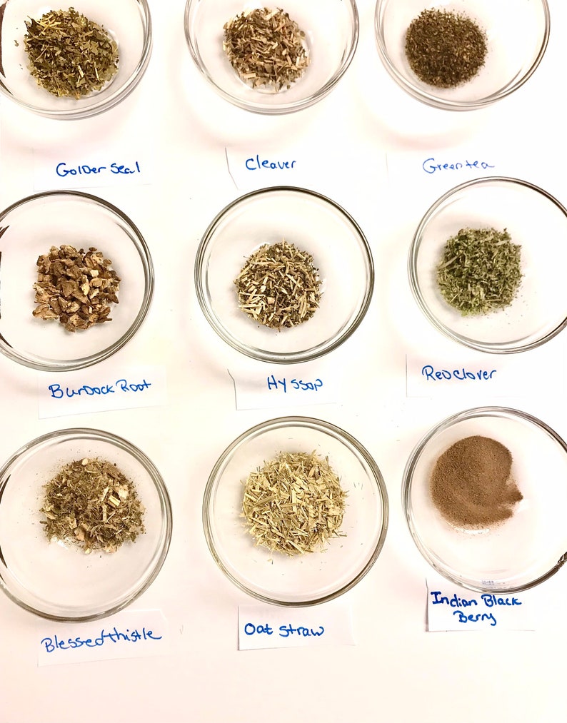 60 Herbal Strengthening Hair Growth Mixture Etsy