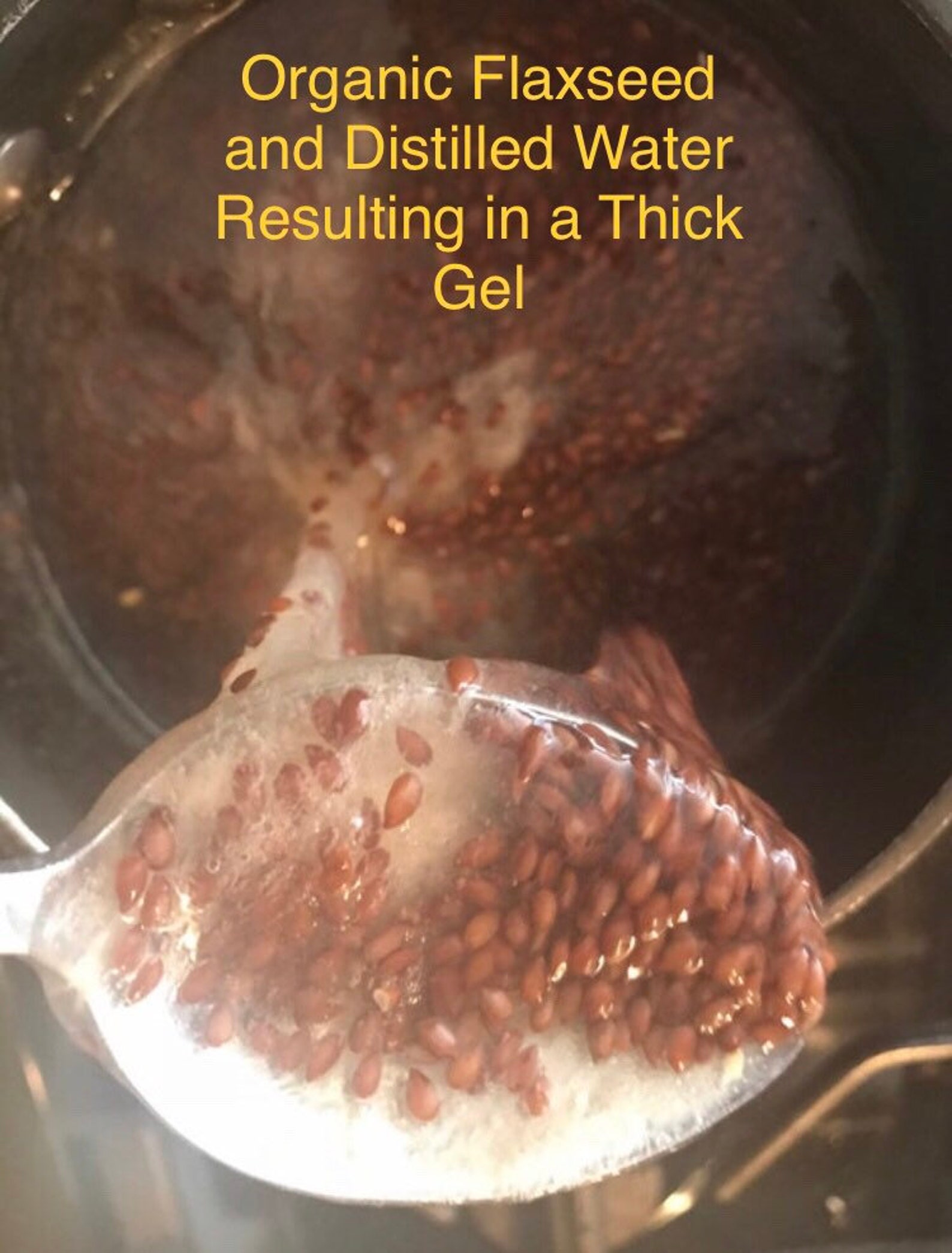 Flaxseed Moisturizing Hair Gel Etsy