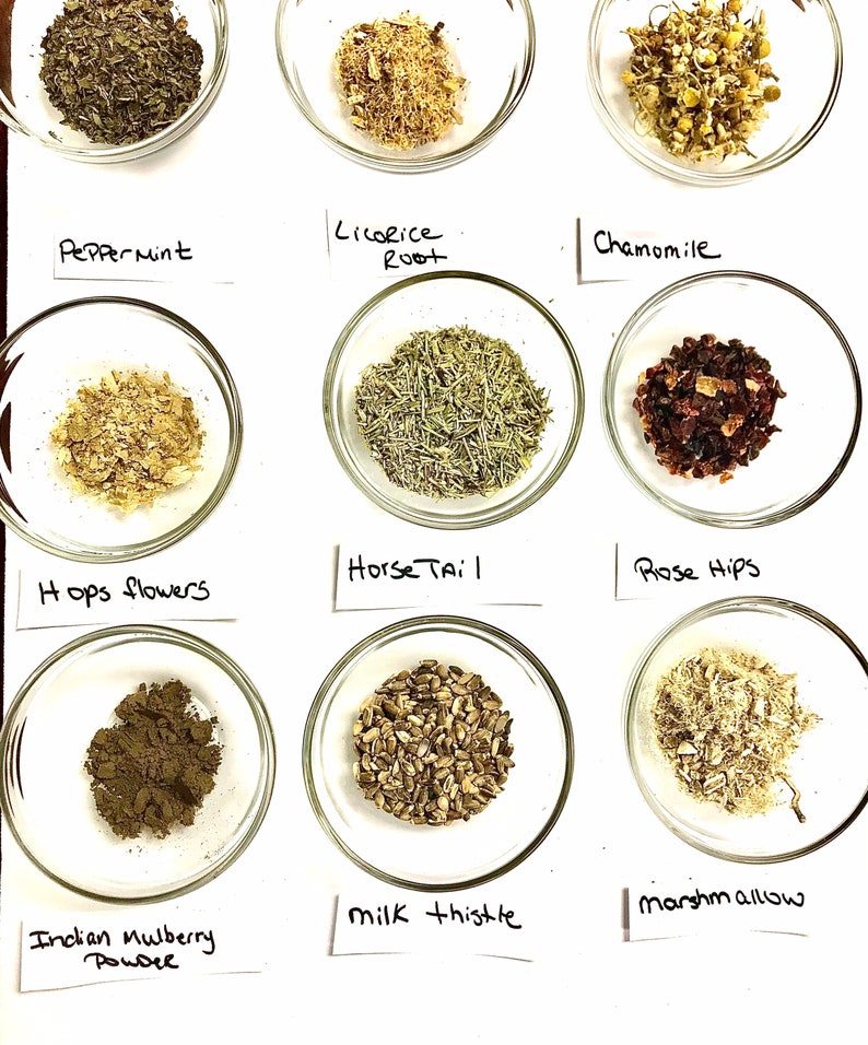 60 Herbal Strengthening Hair Growth Mixture Etsy