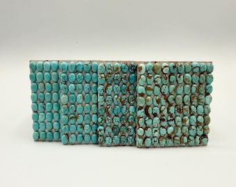 Number 8 Turquoise - 5x7mm Oval Calibrated Cabochons