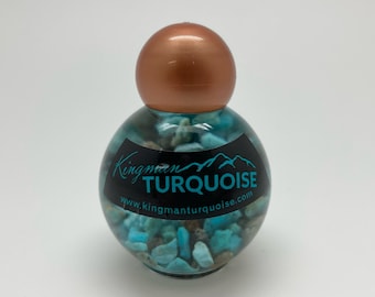Kingman Turquoise Specimen Vial