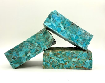 Kingman Turquoise Composite Brick