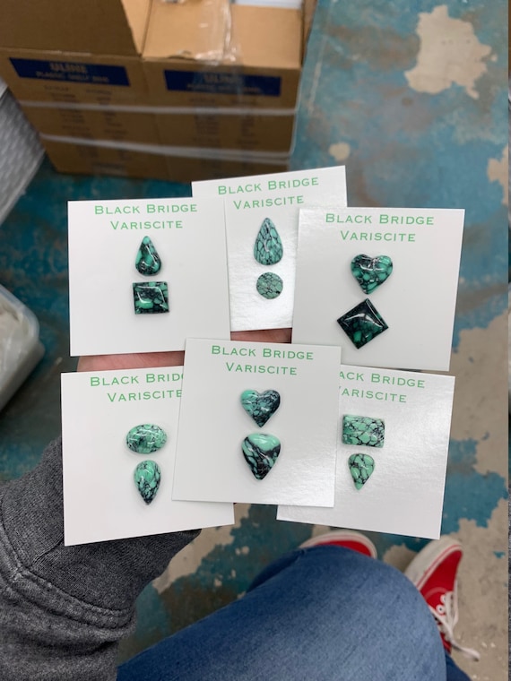 Black Bridge Variscite Freeform Suites/ Sold by Suite/ Group 9