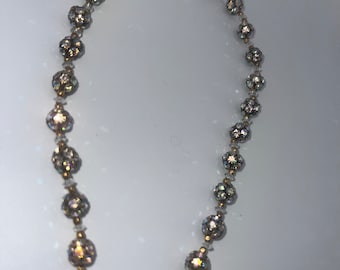 collar de diamantes de imitación vintage