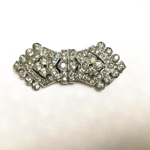 S A L E Rhinestone Vintage Pins Or Dress Clips From The 1940's Or Older -  Yahoo Shopping