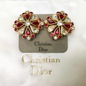 Christian Dior Earrings Etsy UK